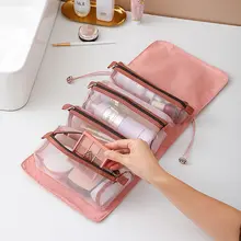 化粧ポーチ 女性のポータブル小型新鮮な収納ボックス
