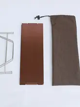 アウトドア用 アルミ合金折りたたみテーブル【携帯型・軽量・キャンプ・ミニサイズ】
