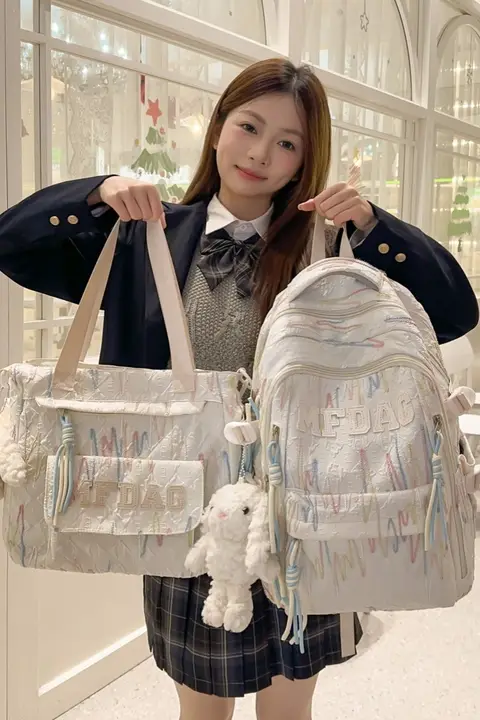 中学生用リュックサック【女子向け・軽量・高いデザイン性】（セットアップ対応）