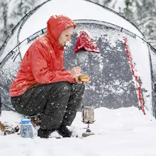Naturehike メンズ冬用 防水ダウンパンツ【登山・キャンプ・保温・白鹅绒使用】