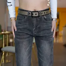 秋冬用 メンズ スリムフィットデニムパンツ【九分丈・カジュアルデザイン】（セットアップ対応）