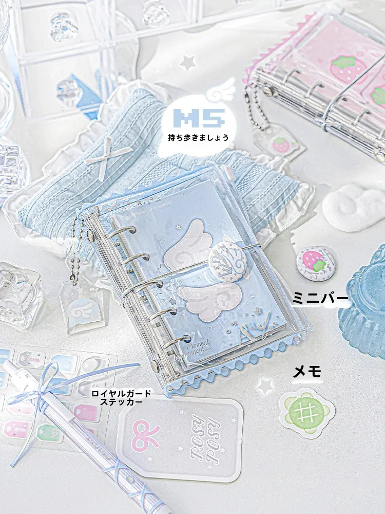 カラフルな手帳型ノートRosyPosy Amulet系列M5：リング式ポータブル設計の実用性とデザイン性