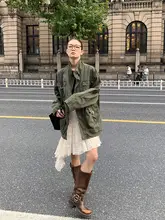 バレエ風 フリンジ付き ケーキスカート【秋用・不規則デザイン・ルーズフィット】
