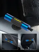 Goodyear 車載安全ハンマー【多機能・窓破り・緊急用】
