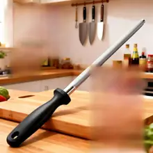 家庭用 極細研磨棒【プロ用・スムーズな刃付け・包丁用】