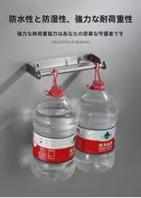 304ステンレス製ペーパータオルホルダー【穴あけ不要・キッチン・バスルーム用】