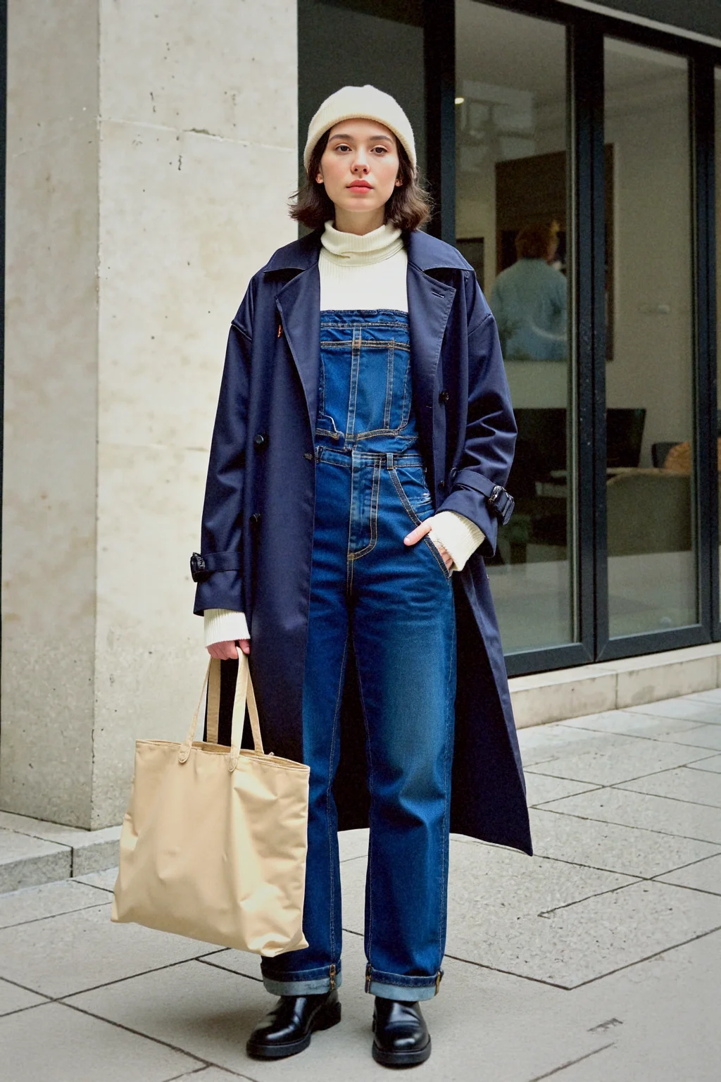 大人可愛いの本質とは？高腰シンプルパンツで実現するバランスの美学