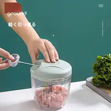 手動で使える蒜捏造器【コンパクト・ミンチ機能付き】