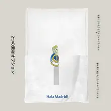 厚手フリース毛布【サッカーファン向け・リアルマドリードデザイン・学生用・贈り物に最適】