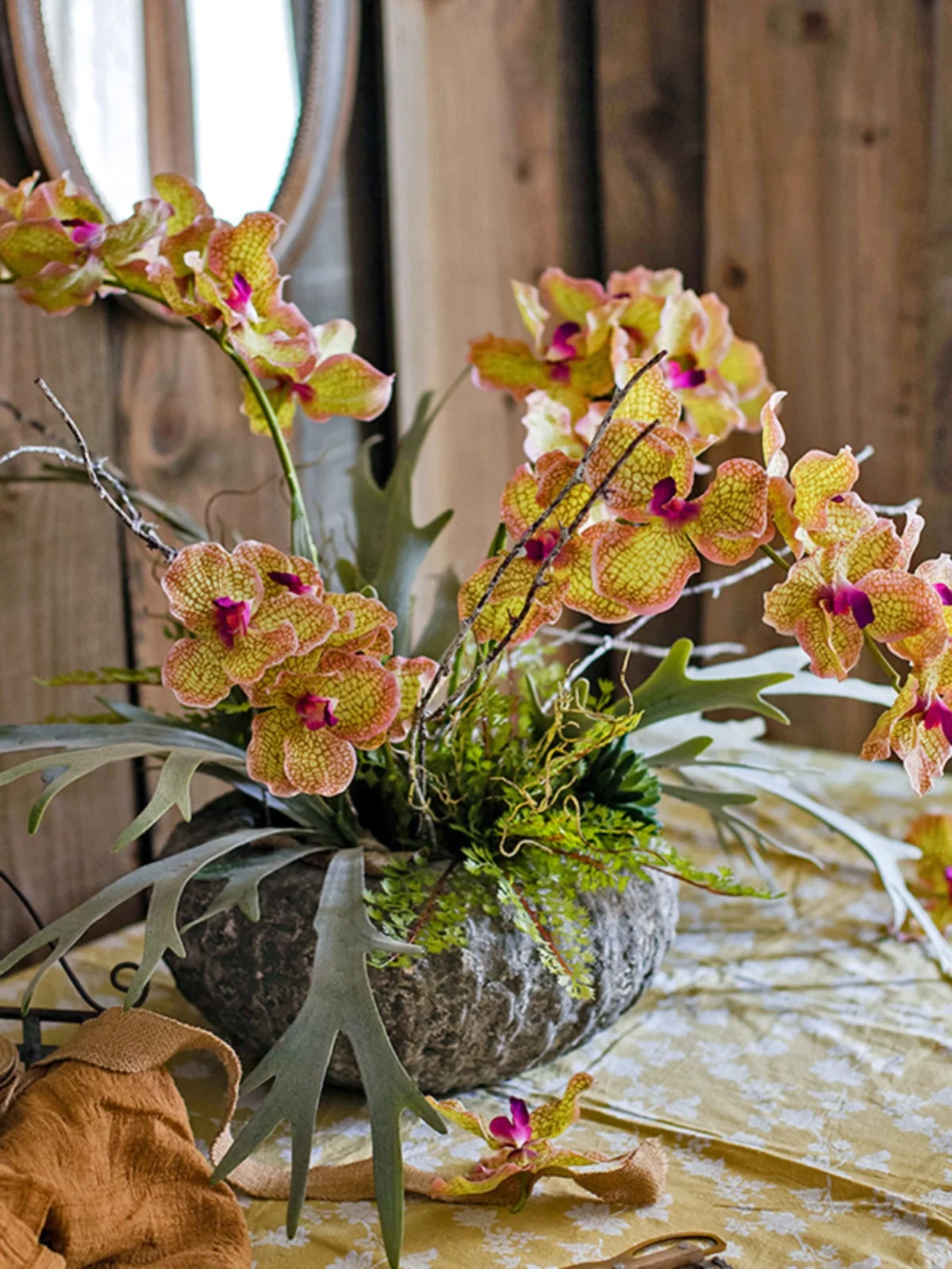 鉢 植物鉢 ポトス サンスベリア 多肉 粗陶 手作り 通気性：庭やベランダガーデニングに最適な通気性設計の紅陶花器