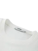 ダブル面エアレイヤーの提花長袖Tシャツ【男性用・カジュアル・多用途】