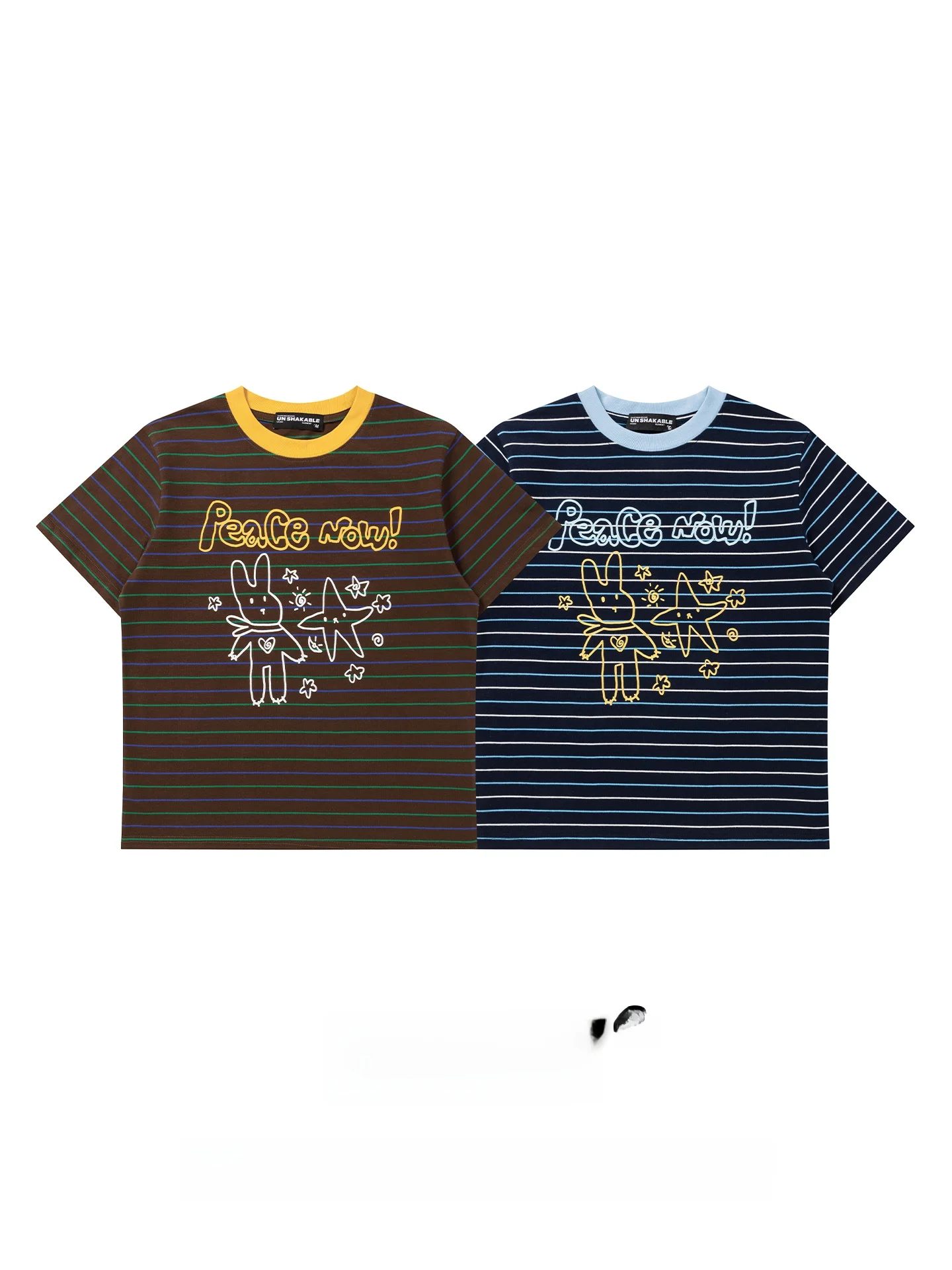 美式復古ストライプうさぎデザインTシャツ：5000円級のカジュアルアイテムは値段が安い理由と実用性