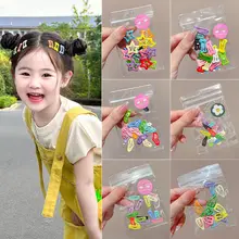 子供用ミニバンスクリップ【前髪おさえ・五角星デザイン・小型】