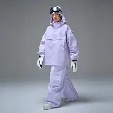 NOBADAY 防風防水のオーバーサイズスノーボードウェア【男女兼用・パンツとジャケット】（セットアップ対応）
