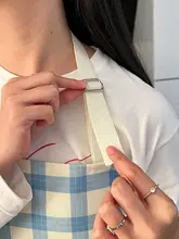 可愛らしいエプロン【防水・防油・家事用】（セットアップ対応）