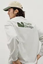 極上の柔らかさの長袖Tシャツ【ユニセックス・アルファベットプリント・カジュアルデザイン】（セットアップ対応）