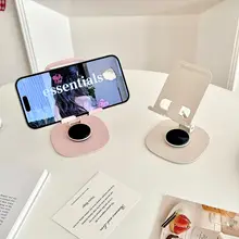全金属製デスク用スマホスタンド【折りたたみ式・学習・視聴用】