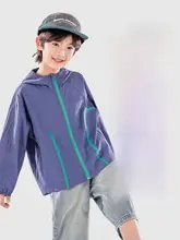 男児用 UVカット軽量アウター【夏用・通気性・おしゃれデザイン】