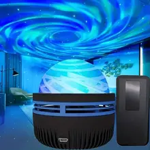 夢の星空プロジェクターライト【ロマンティック・オーロラ回転・寝室用・雰囲気作り】
