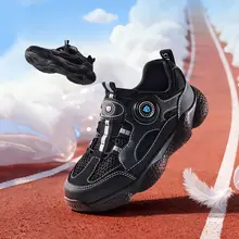 子供用スポーツシューズ【通気性メッシュ・軽量クッション・ランニング用】