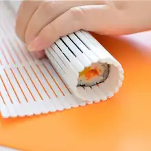 寿司制作ツール【紫菜巻き用・プラスチック製寿司巻きマット・寿司マット】（セットアップ対応）