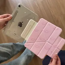 可愛いリサイクル風のフラットプラスチック製iPad保護カバー【アクリル製・リュクスデザイン・光沢感】