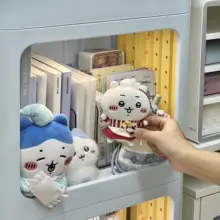 可愛らしいデザインの移動式収納ワゴン【フロアスタイル・多層構造】