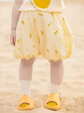 2点セット キッズ ガールズ タンクトップ チュリップパンツ 薄手 バイカラー ルーズ 爽やか おしゃれ 夏