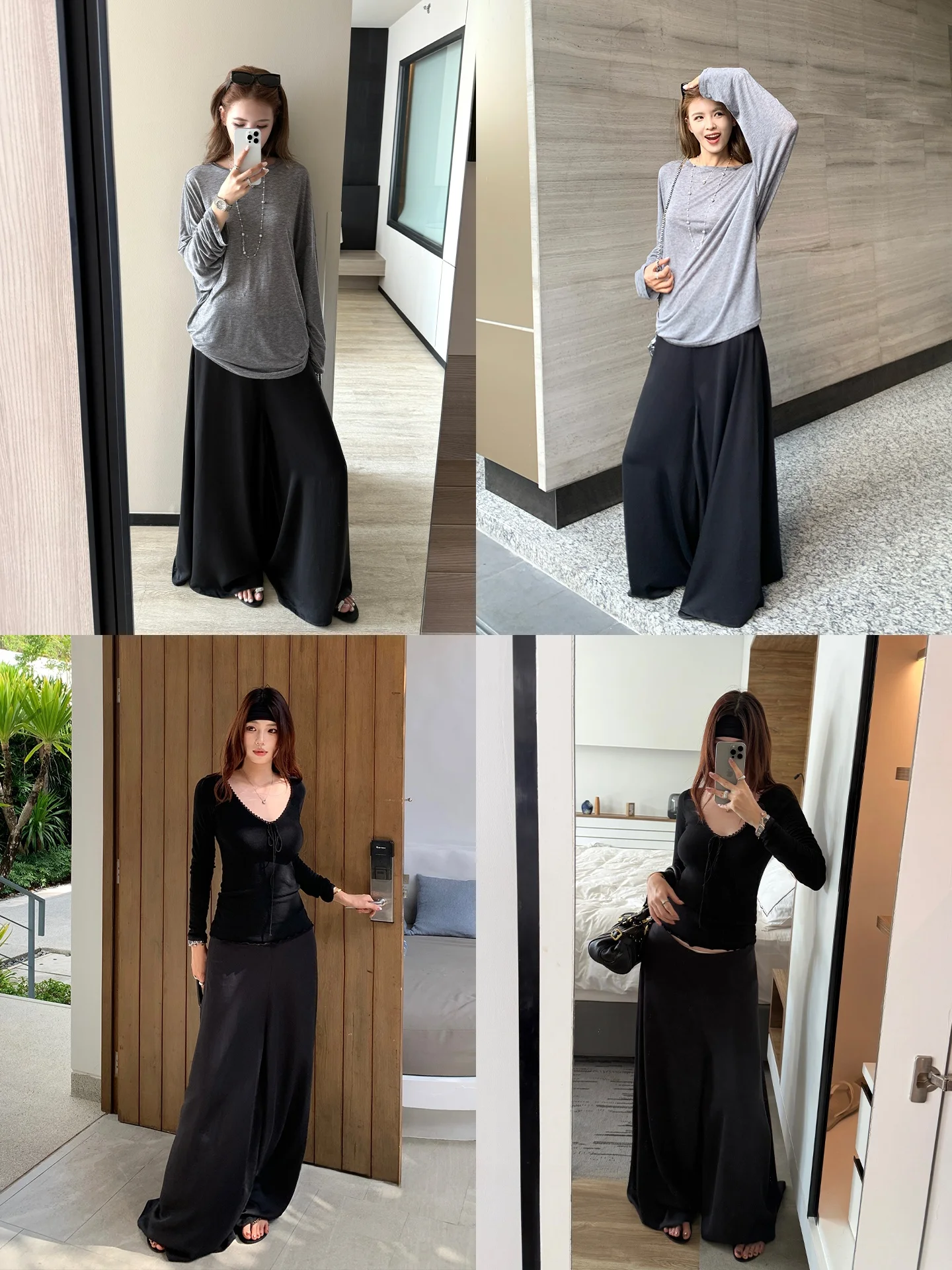 春のきれいめコーデ用パンツ 素材別：天絲製阔腿パンツの実用性と季節適性