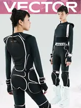 VECTOR プロフェッショナルスキー用プロテクター【背中用・腰当て・膝用・内着対応】（セットアップ対応）