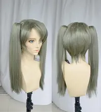 コスプレウィッグ ツインテール メイド風 アッシュグリーン 艦隊これくしょん 瑞鶴