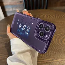 senbo iPhone用透明カバー【全包デザイン・耐衝撃・シンプルスタイル】（セットアップ対応）