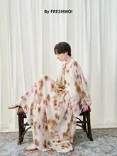 麻素材のビッグシルエットシャツ【透湿・したデザイン・バカンスに最適】