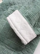 男性用 秋冬用パジャマ【三層加厚・長袖・シンプルチェック柄・エアリーベスト・家庭用・外出可能】（セットアップ対応）