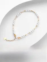 純天然AAAA級AKパール使用の18K金ブレスレット【ラウンドデザイン・オーロラのような美しさ・女性用】
