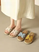 春季用の厚底サンダル【軽量・ワンストラップデザイン・快適】