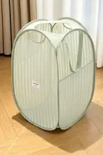折りたたみ式ランドリーバスケット【バスルーム用・おもちゃ収納・日常使いに便利】