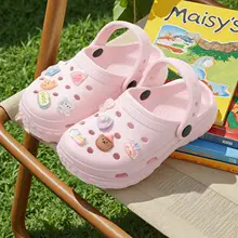 子供用 通気性抜群のサンダル【夏用・ビーチ・女の子用・フラットソール】（セットアップ対応）