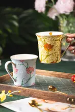 カップセット【デザイン陶器・オフィス用・カップル向け・ギフトボックス入り・コーヒー・ティー用】