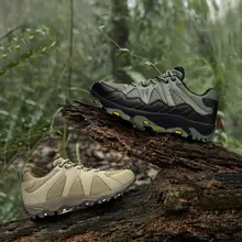 防滑・耐磨・透湿の低ヴァンパイアトレッキングシューズ【春秋用・メンズ・軽量】