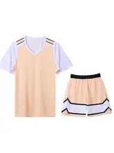 子供用速乾スポーツTシャツ2点セット【通気性・バスケットボール・練習用】
