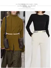 レディース真皮ウエストベルト【細身・コートやドレスに最適・スタイリッシュなデザイン】