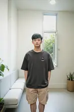 夏用 メンズ半袖Tシャツ【コットン製・カジュアルデザイン・通気性】