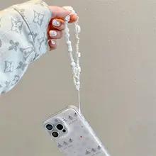 キュートなデザイン！ミルク模様のエレファント スマホケース【iPhone対応・ストラップ付き】