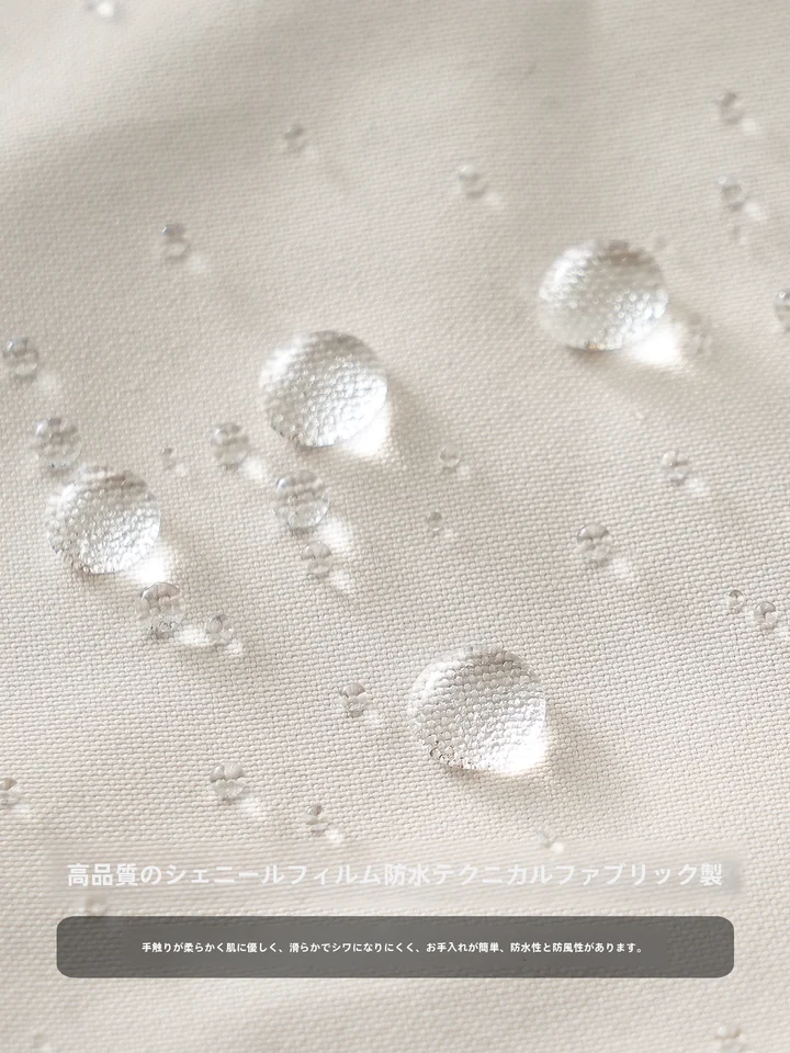 メンズ アウトドア用 防水フライトジャケット【春秋向け・立襟・無帽】