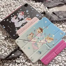 アクリル製マグネット分離式iPad保護ケース【防摔・iPad Pro 2024用・Air 6対応】