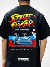 ストリートファイター キャラクタ  ー Tシャツ【短袖・JDM文化・レトロカー】