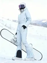ダウンオールインワンスキーウェア【女性用・スリムフィット・保温性・プロフェッショナル】（セットアップ対応）
