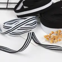 カラフルストライプの布製装飾テープ【DIY用・運動着やパンツのサイド用】