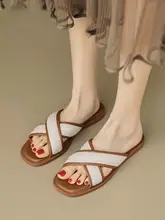 女性用 サンダル【快適な平底デザイン・滑り止め・ビーチ用】
